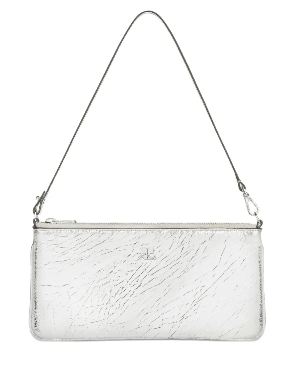 Courrèges bolsa de hombro con cierre | plateado | Image 1