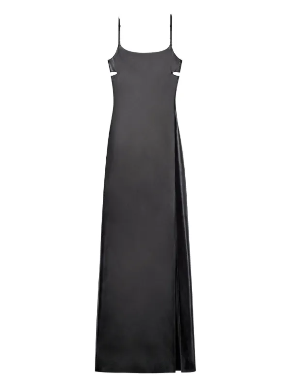 courreges cut out dress Courrèges cut-out Long | Black TDY Bridesmaid Short Asymmetrical PRINT STYLES Ladies dresses FIT Model measurements Color:Original white color