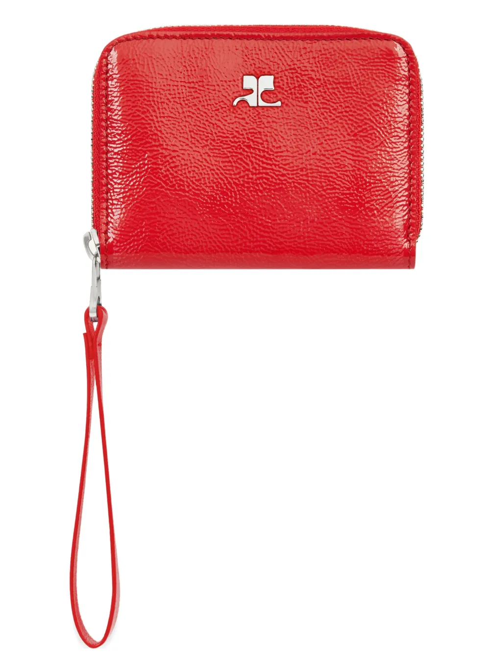 Courrèges zipped compact wallet | Red | Image 1
