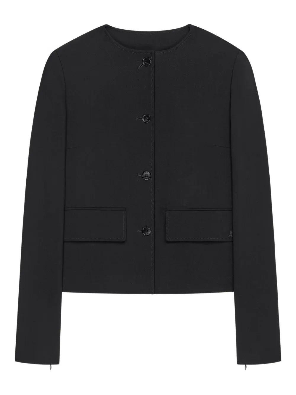 Courrèges Giacca con tasche - Nero