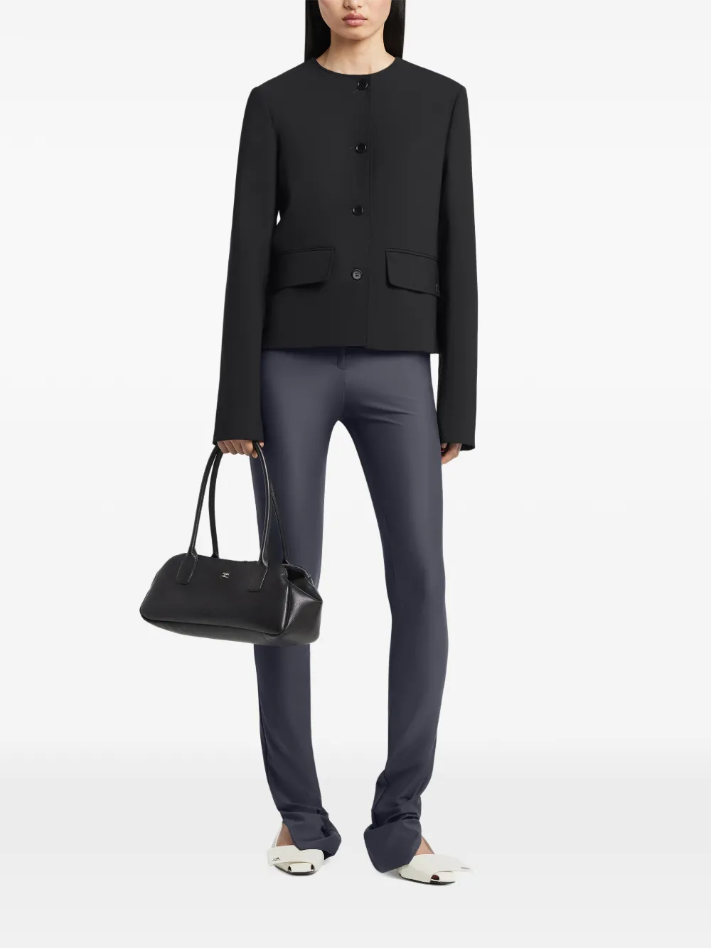 Courrèges Jack met twee zakken Zwart