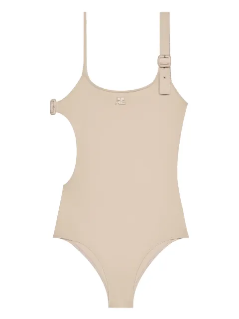 Courrèges buckle cut-out swimsuit