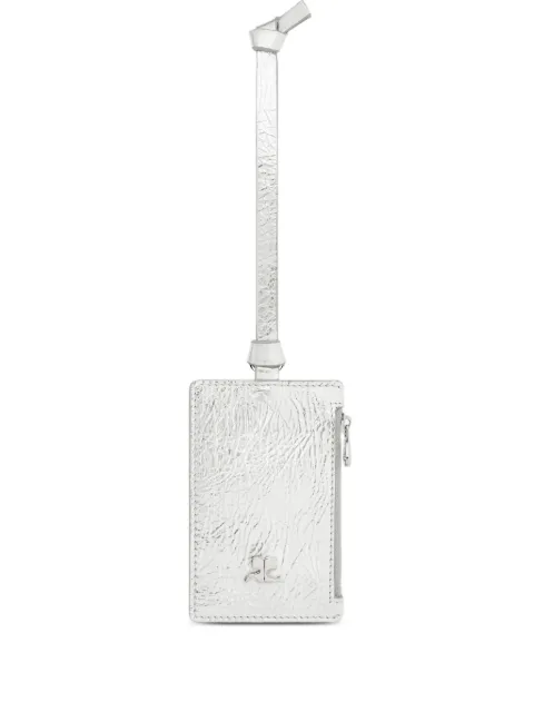 Courrèges Kartenetui mit Reißverschluss