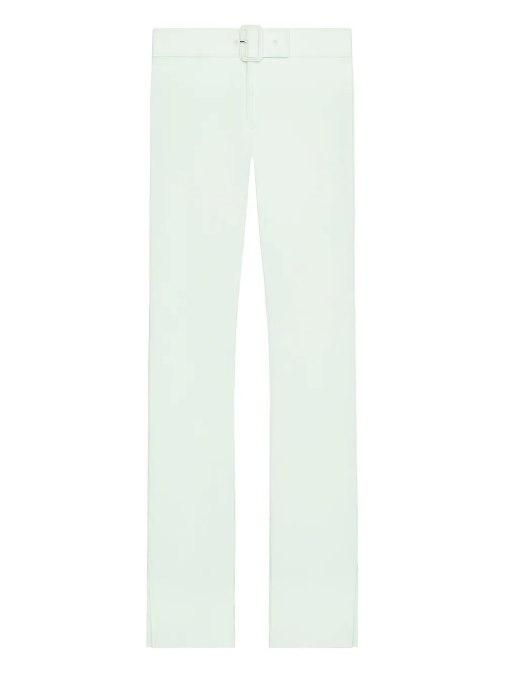 Courrèges Pantaloni con fibbia - Verde