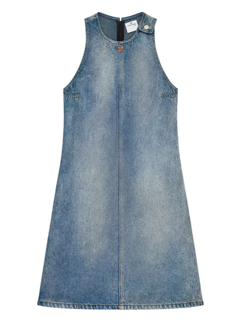 Courrèges robe évasée en jean