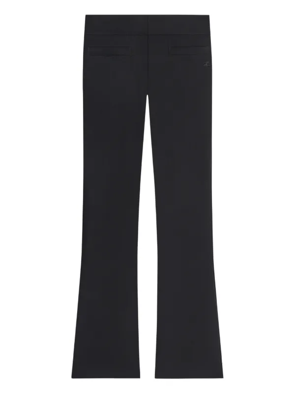 Courrèges Heritage Bootcut Trousers in Black