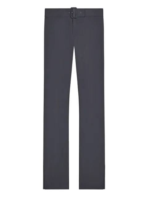 Courrèges buckle-detail jersey trousers