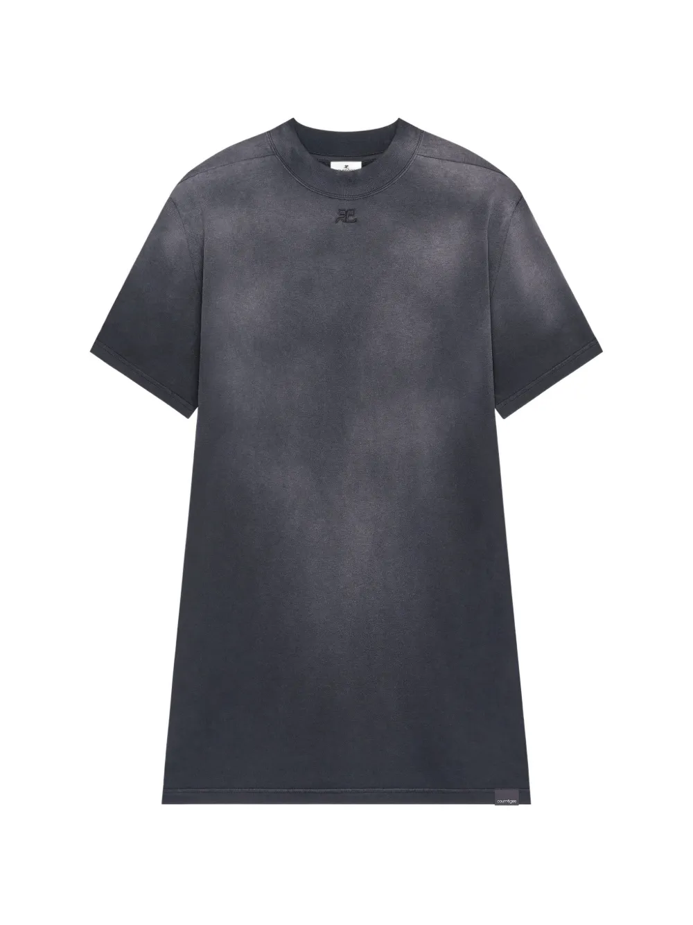 Courrèges short-sleeve T-shirt mini dress