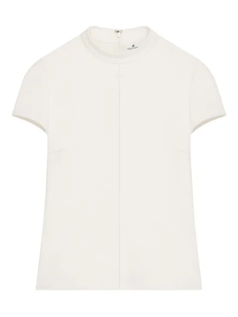 Courrèges Blusa a maniche corte