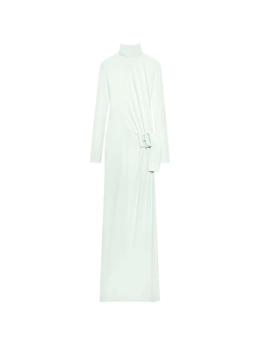 Courrèges Abito lungo con fibbia - Verde