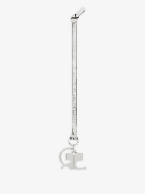 Courrèges leather key ring