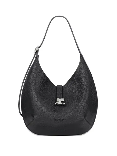 Courrèges logo-buckle shoulder bag