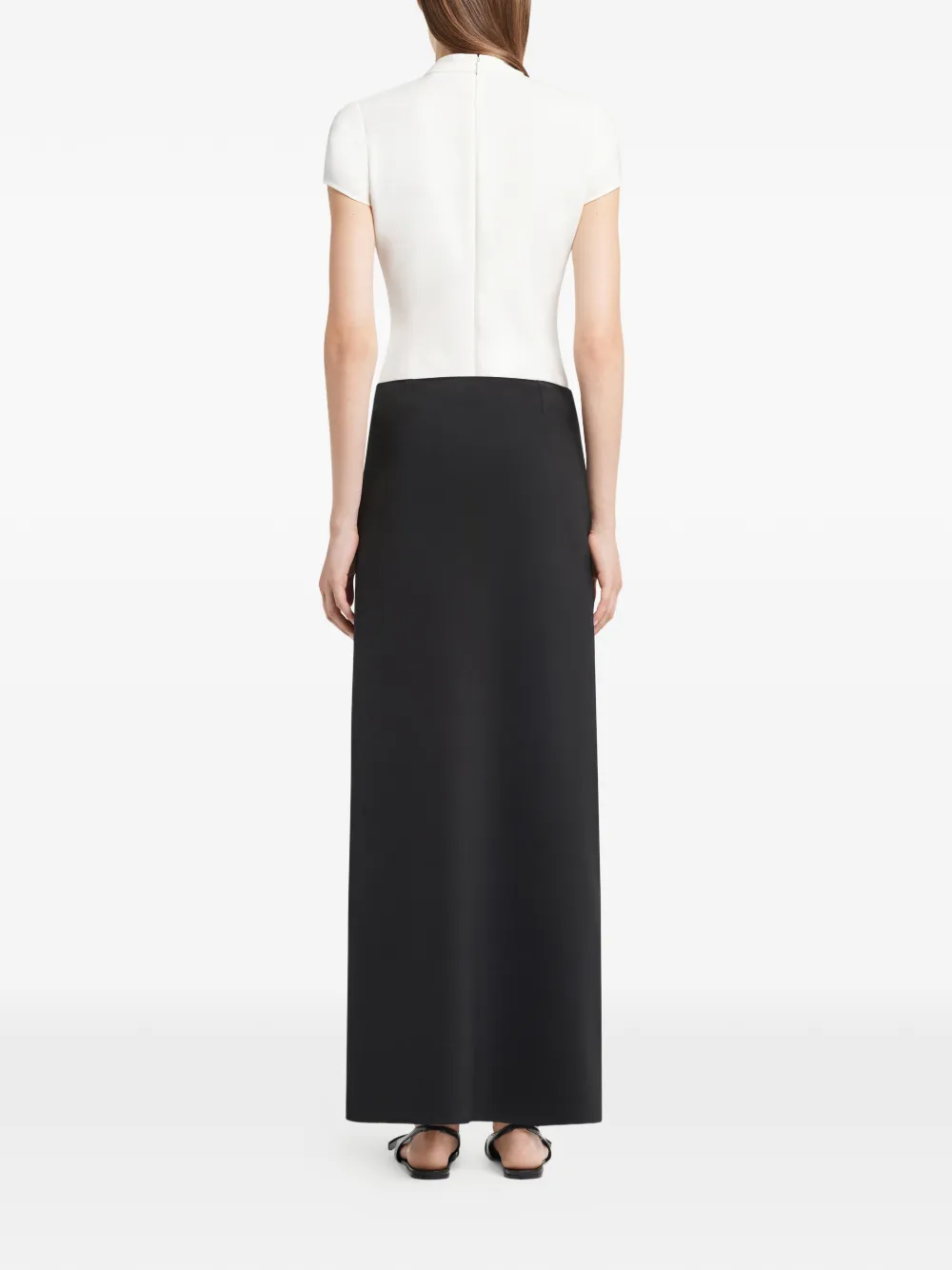 Courrèges Maxi-rok met knopen Zwart