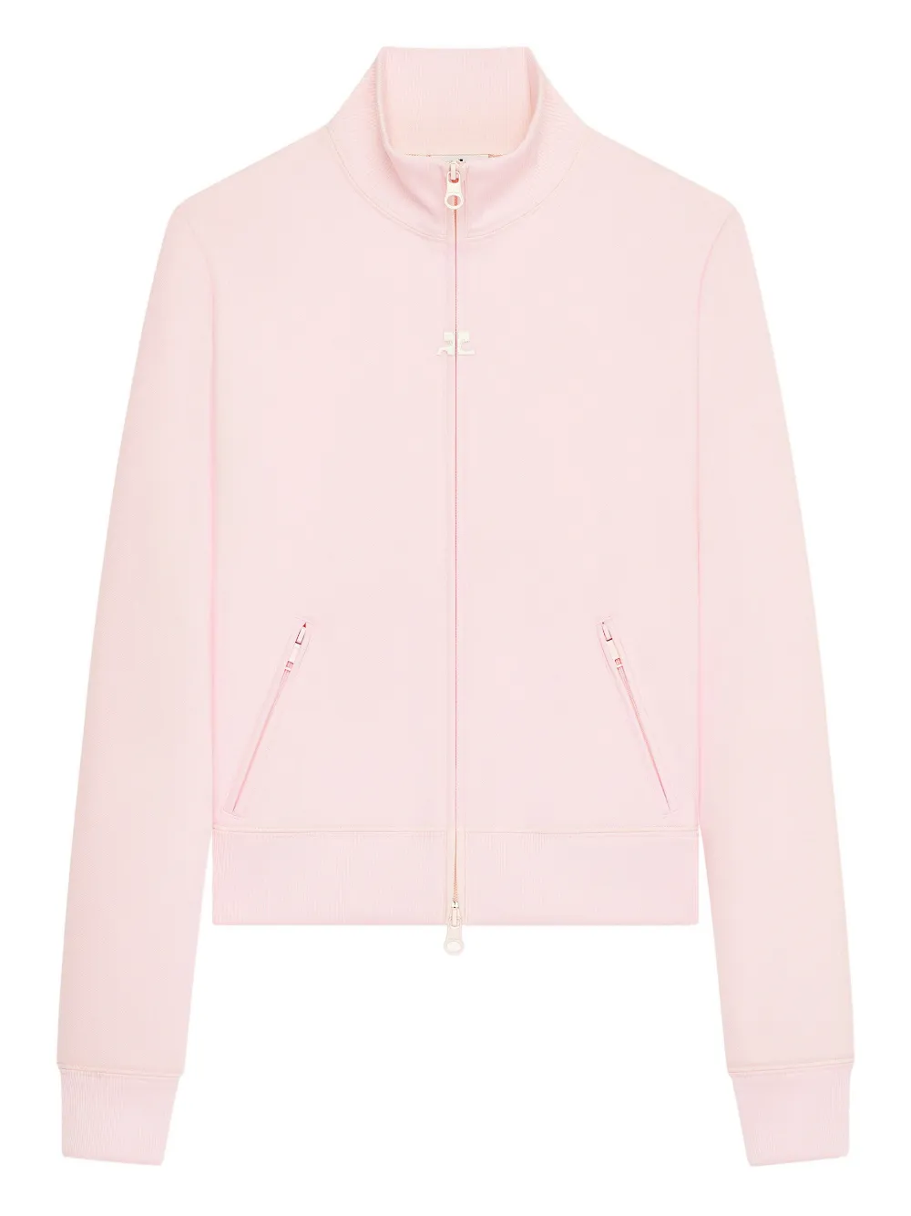 Courrèges Giacca sportiva con zip - Rosa