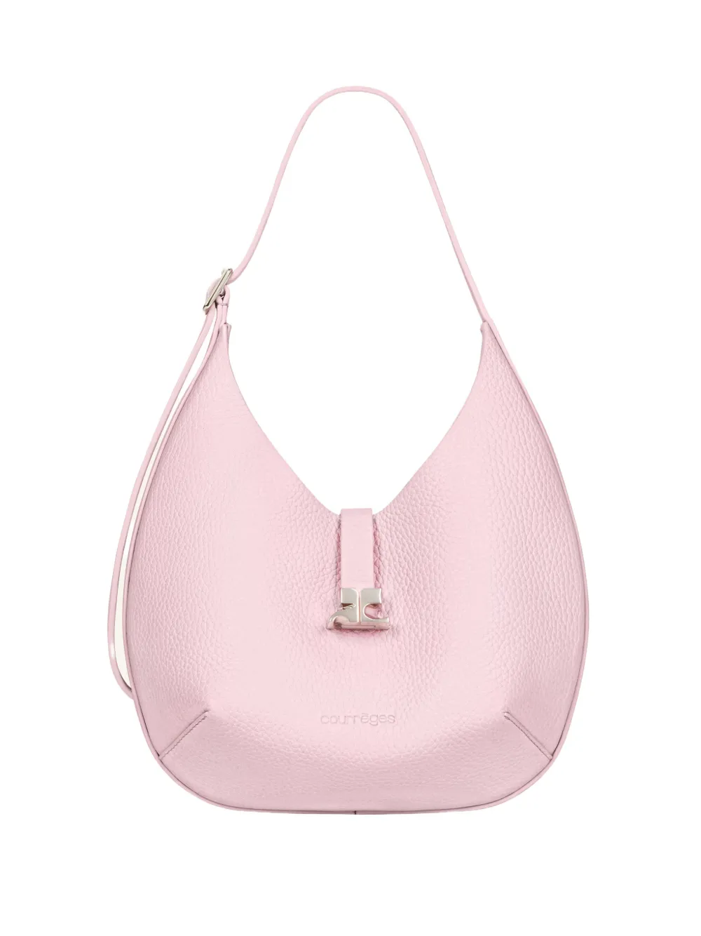 Courrèges Small Logo-buckle Shoulder Bag In Pattern