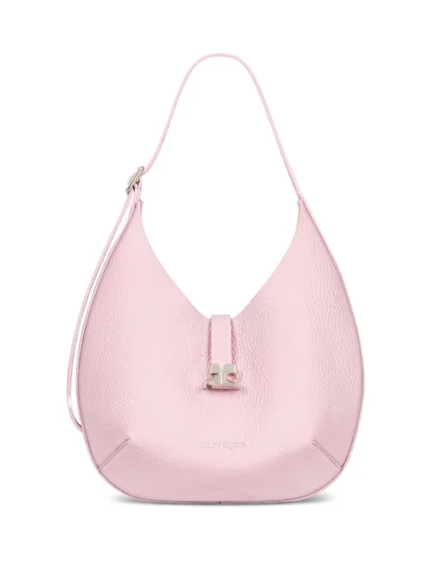 Courrèges small logo-buckle shoulder bag