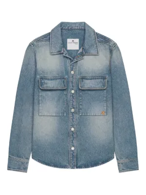 Burberry ロングスリーブ デニムシャツ | ブルー | FARFETCH JP