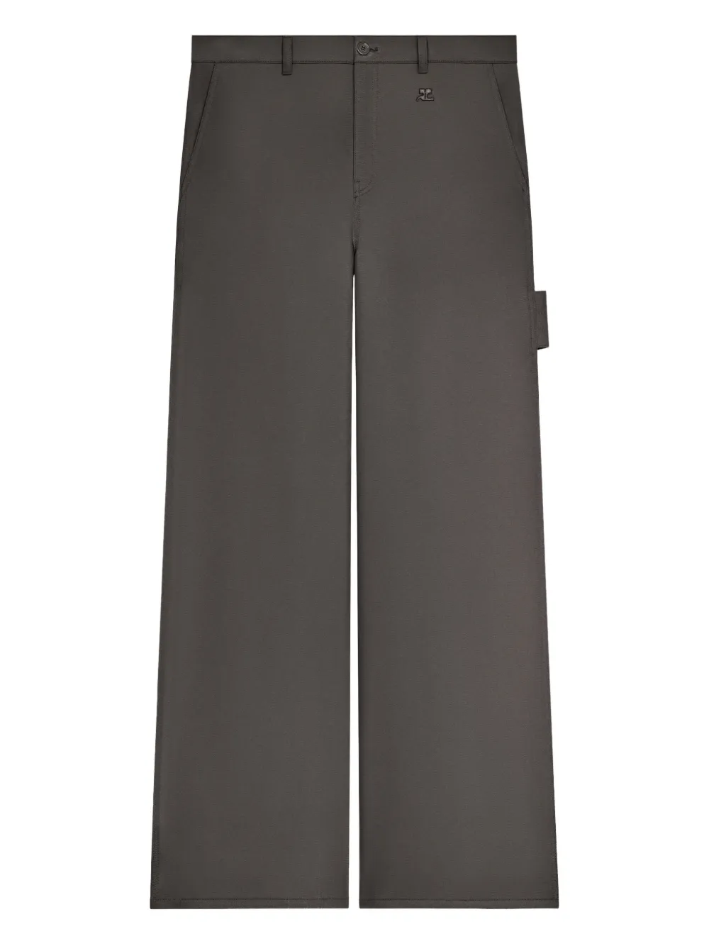 Courrèges belt-loops trousers | Grey | Image 1