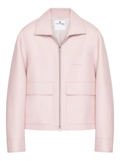 Courrèges chamarra con doble bolsillo