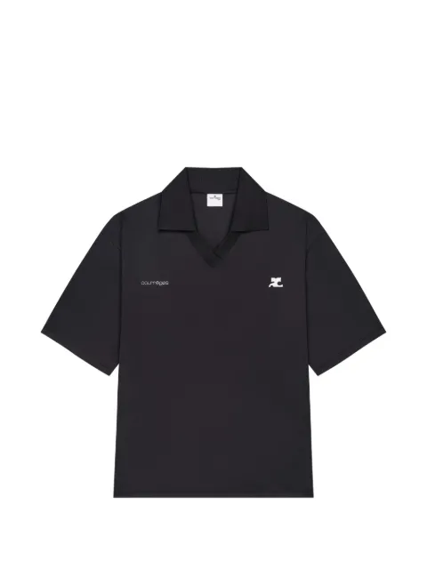 Courrèges t-shirt à col v