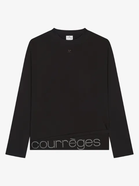 Courrèges logo long-sleeve T-shirt