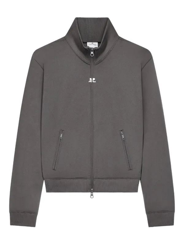 Courrèges ロゴ ジャケット | グレー | FARFETCH JP