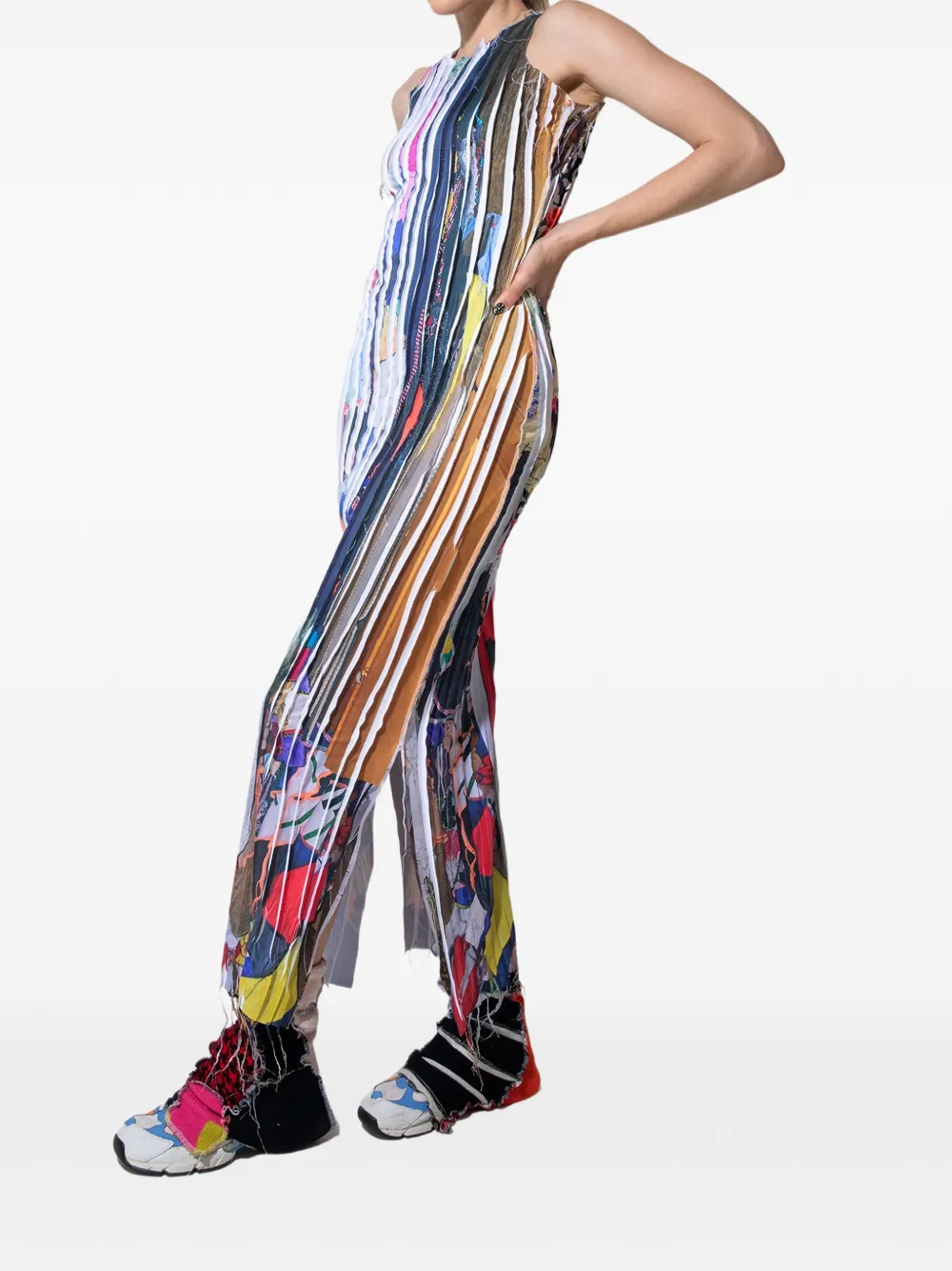  Borbala Printed Maxi Dress - Blue 