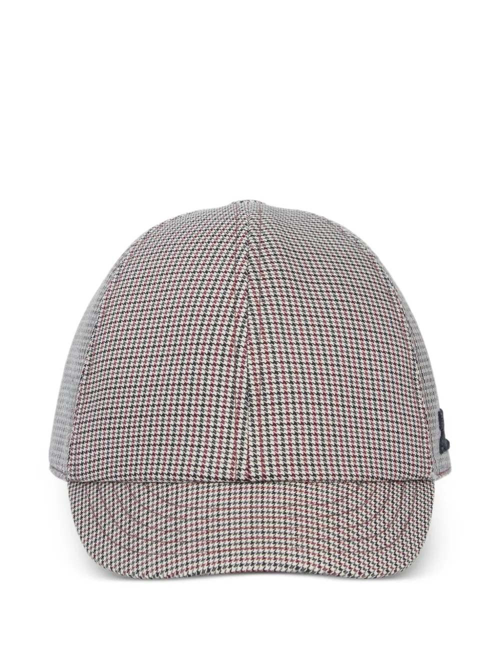 Courrèges houndstooth logo cap | Neutrals | Image 1