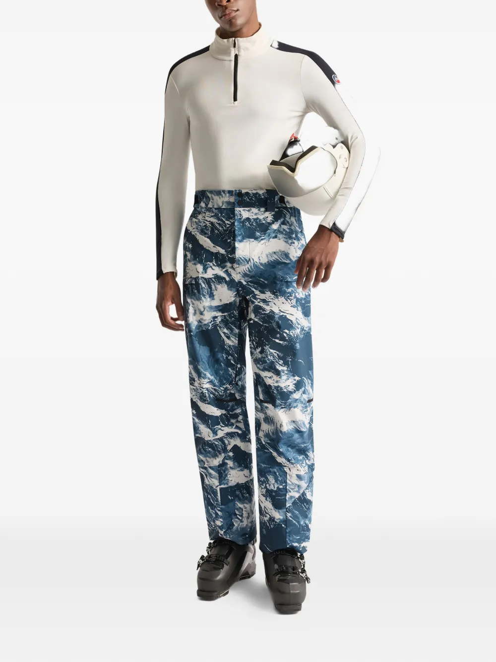 Fusalp Brakonz adjustable mountain-print ski bottoms | Ski Bottoms | Image 2