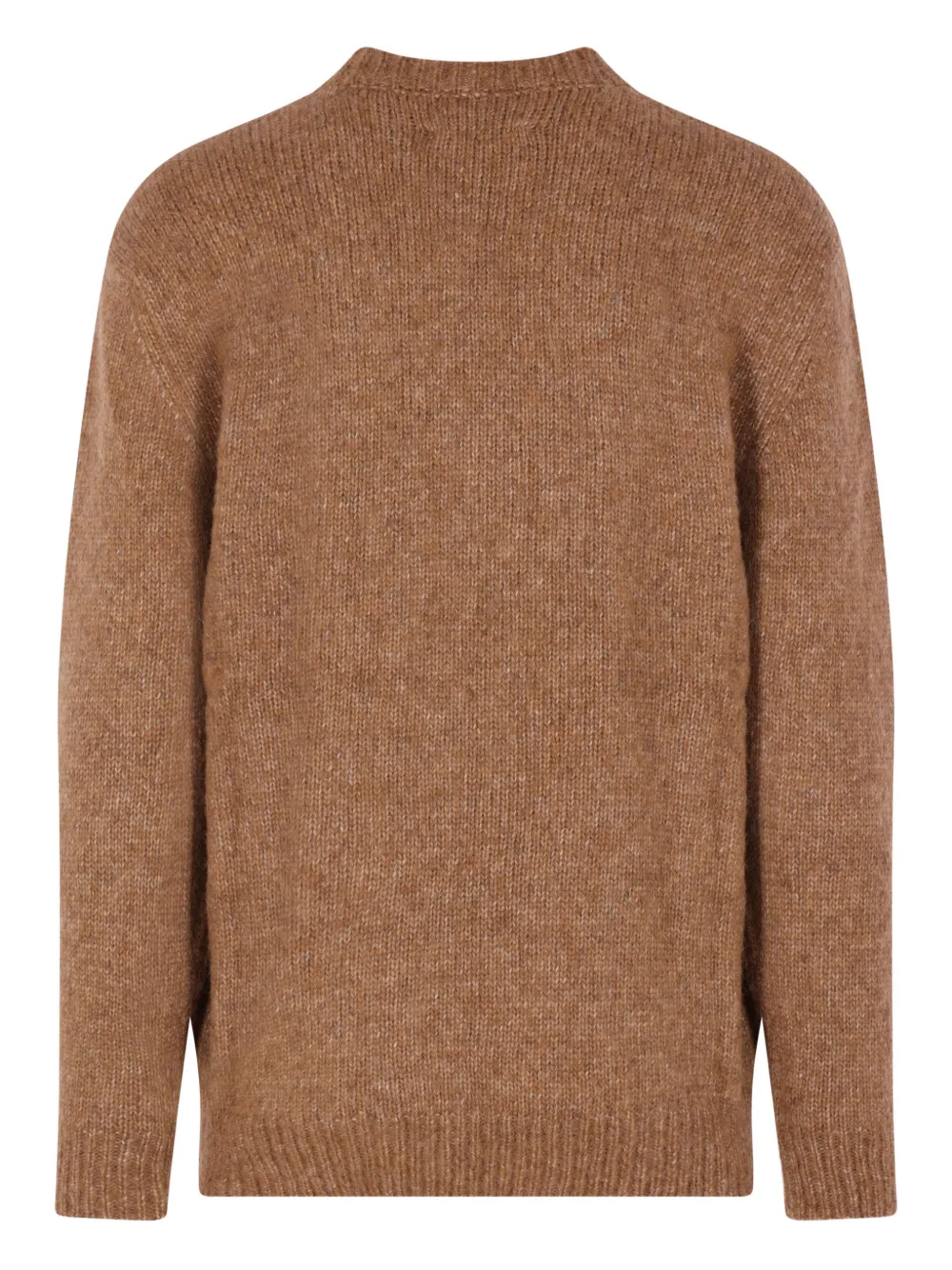 Monitaly crew-neck sweater - Bruin