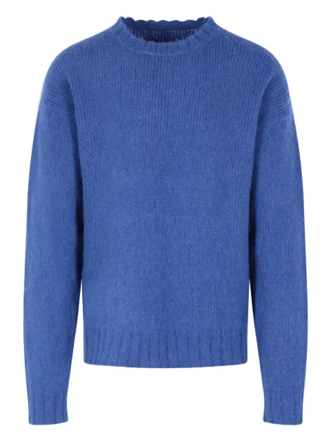 monitaly ribbed crew-neck sweater