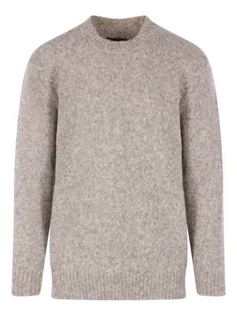 monitaly crew-neck sweater