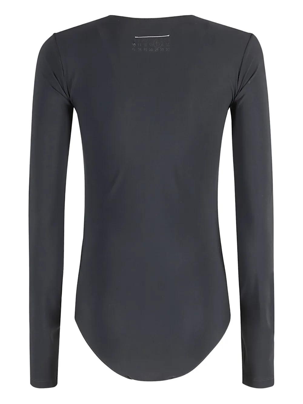 MM6 Maison Margiela Body met lange mouwen Zwart