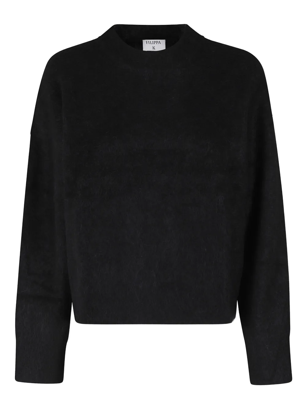 Filippa K suéter con cuello redondo | negro | Image 1