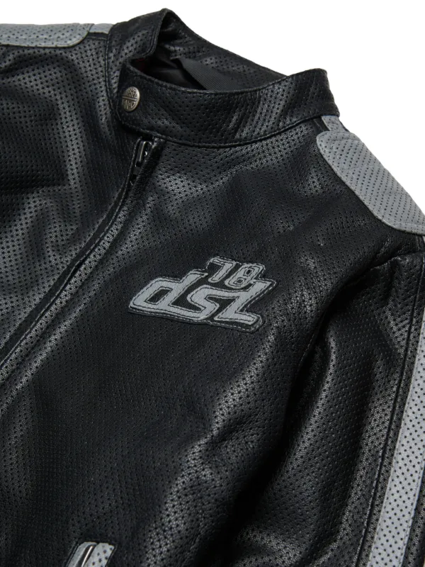 日曜値下げ Diesel kids ブラック レザージャケット Diesel Kids ロゴ ライダースジャケット | ブラック | FARFETCH JP