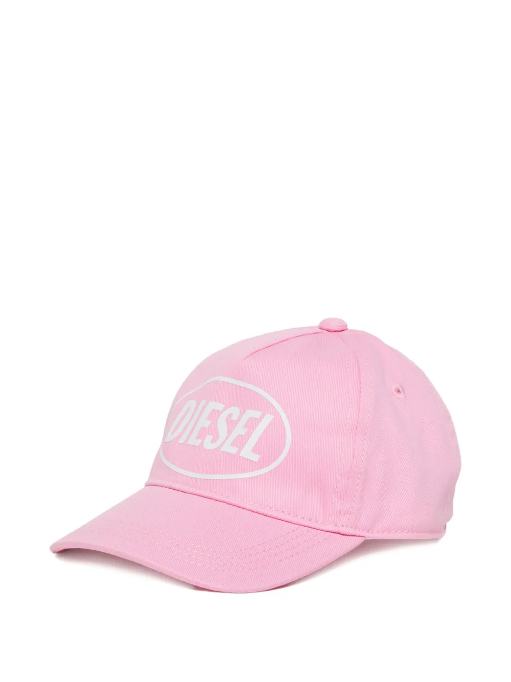 Diesel Kids Cappello da baseball con logo - Rosa