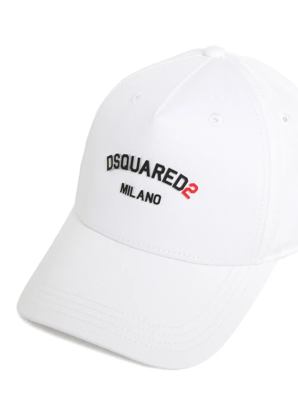  Dsquared2 Kids Logo Cap - White 