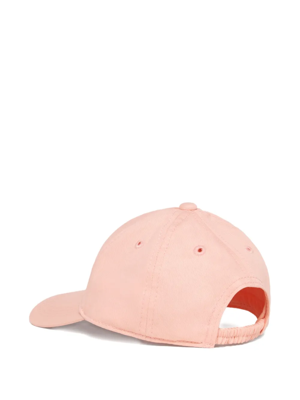 Marni Kids Gabardine embroidered logo baseball cap - Roze
