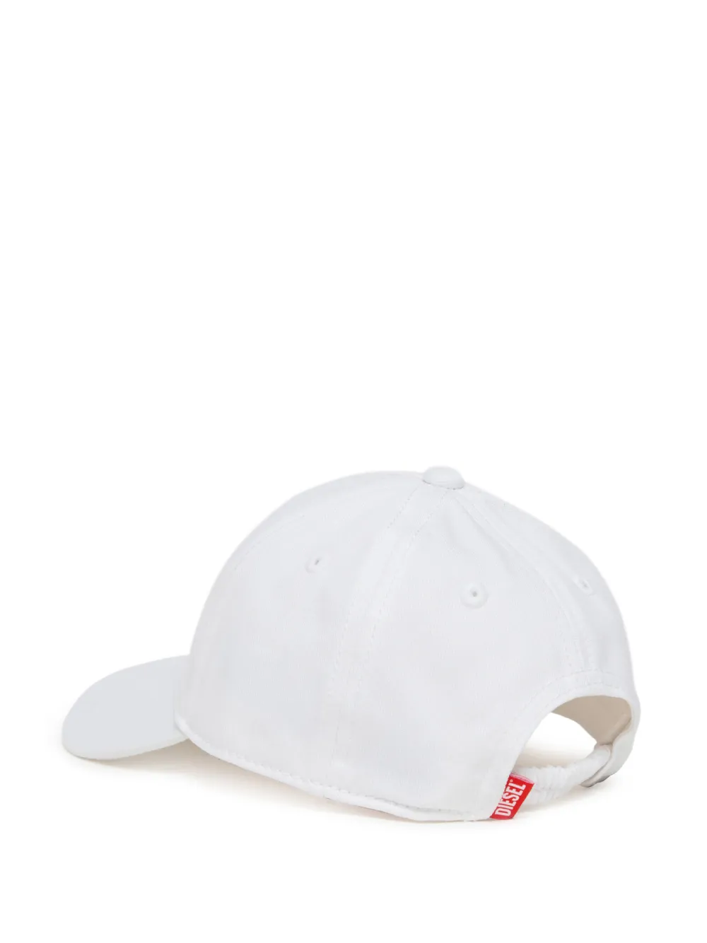 Diesel Kids Honkbalpet met logo Wit