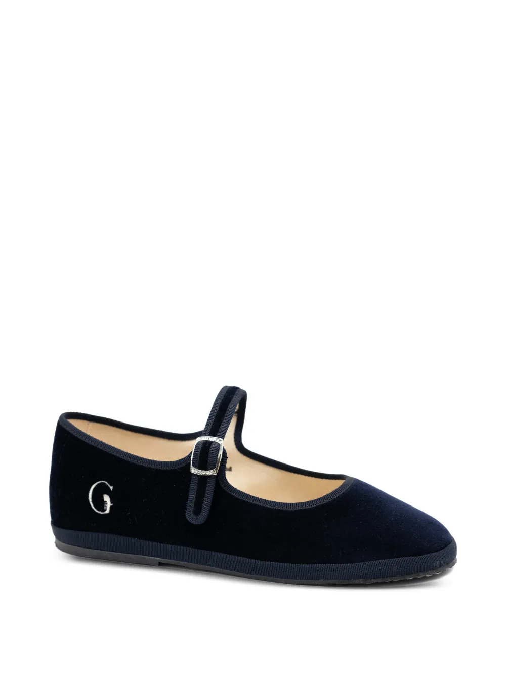 Gondolina Torcello Mary Jane ballerina's met gesp - Blauw