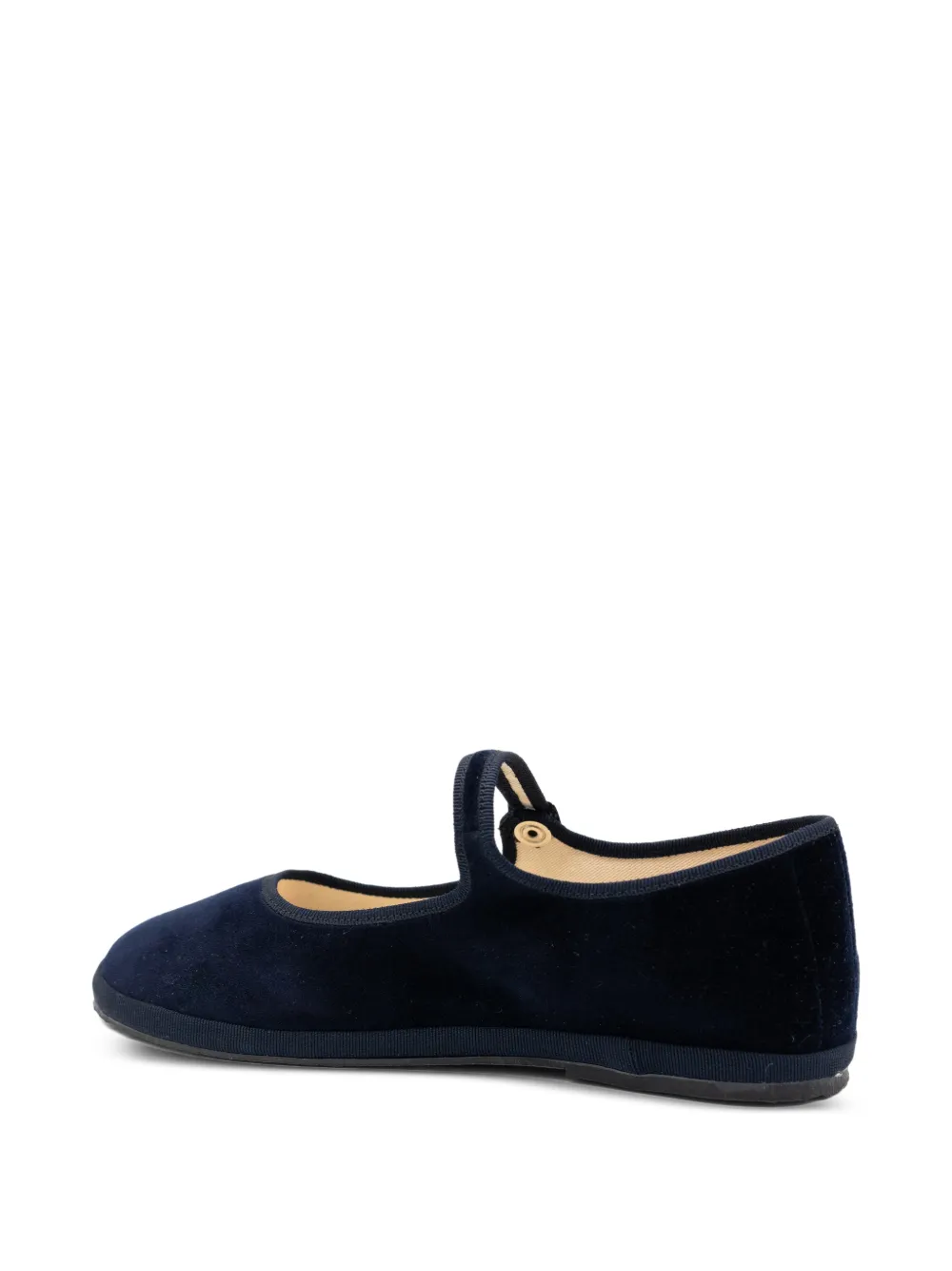 Gondolina Torcello Mary Jane Buckle-strap Ballet Flats In Blue