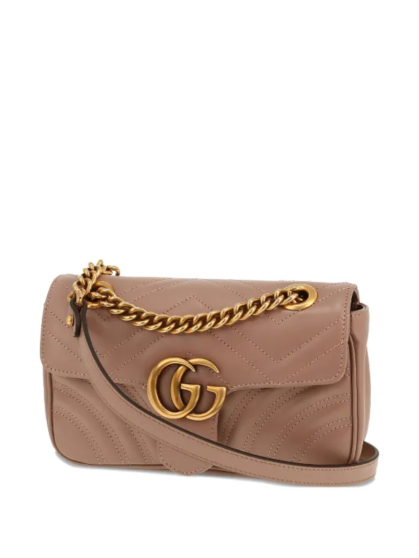 Gucci Pre-Owned 2020s Small GG Marmont Quilted cross-body Bag