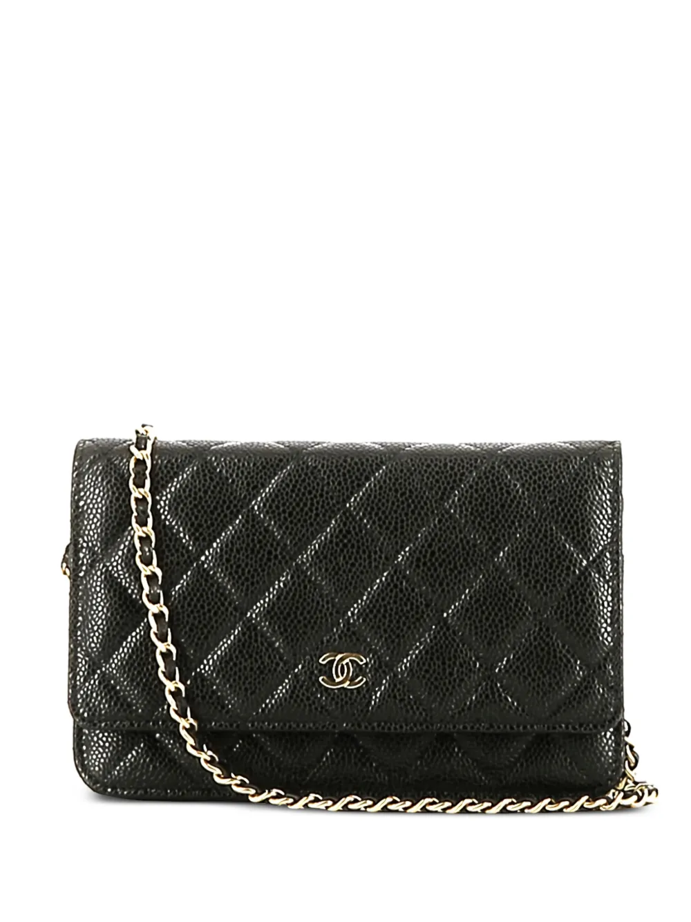 CHANEL Pre-Owned quilted chain cross-body bag - Nero
