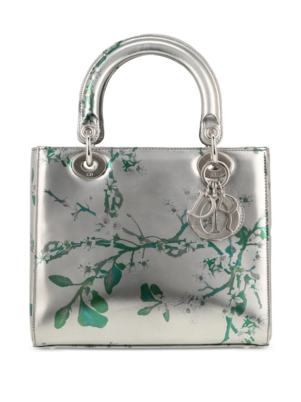 Christian Dior Pre-Owned 2020s Lady Dior floral-print handbag | Pre-Owned | Image 2