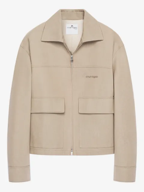 Courrèges 双口袋拉链开合夹克