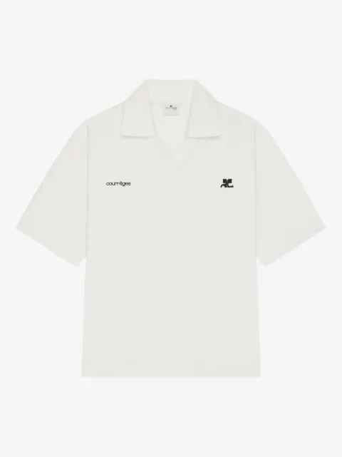 Courrèges Poloshirt mit Logo