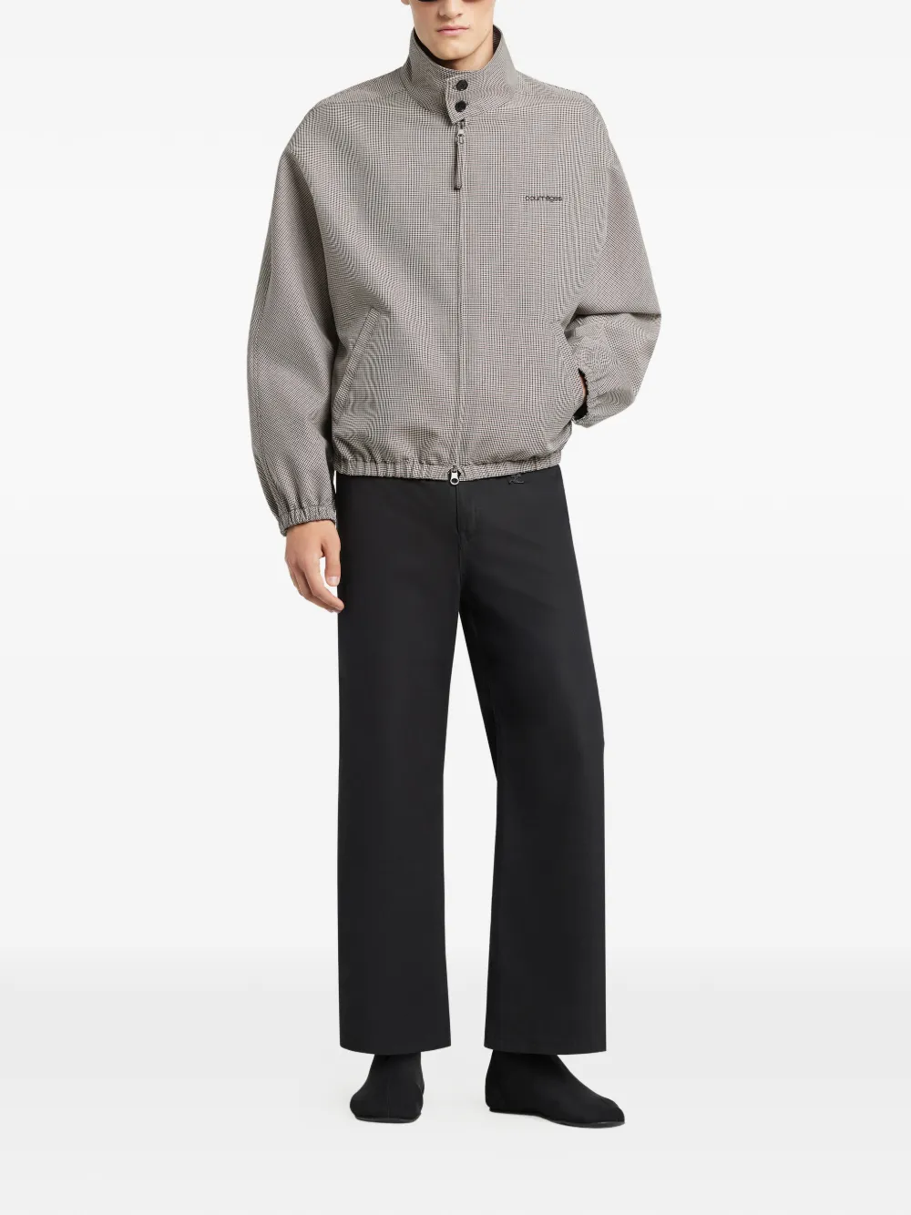 Courrèges zip-up pattern jacket | Bomber Jackets | Image 2