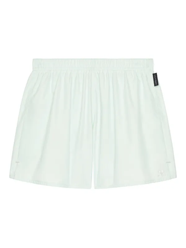 Courrèges Back-pocket Swim Shorts in Green
