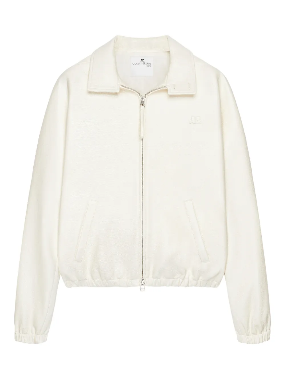 Courrèges zip-fastening jacket | Neutrals | Image 1