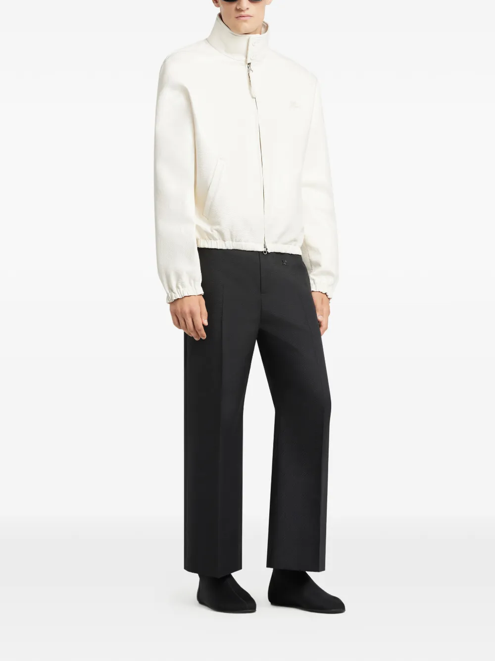  Courrèges Zip-fastening Jacket - Neutrals 